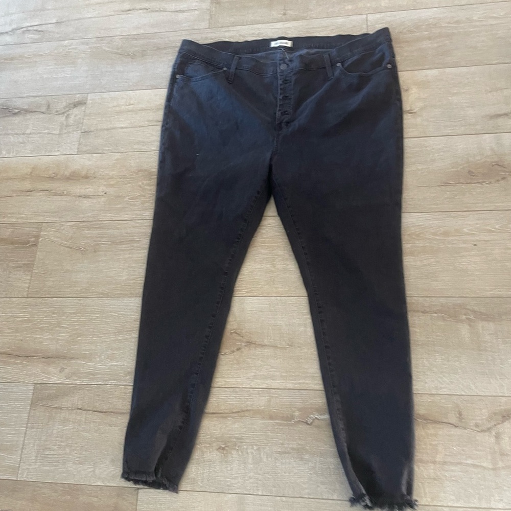 Madewell Black Plus Jeans